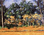 Paul Cezanne, of the village after the tree